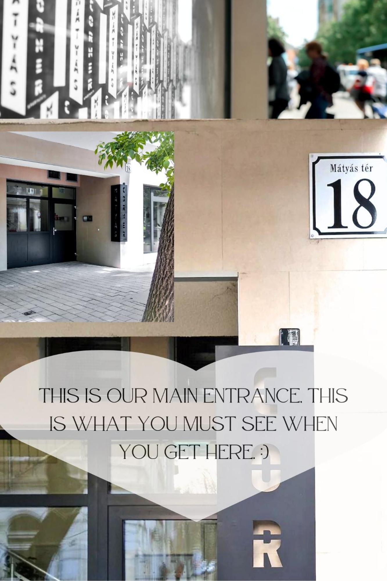 Matyas Corner Apartments Green Square Studio Apartment I Budapest Exterior foto